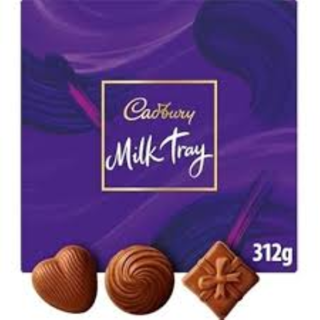 CADBURY MILK TRAY 180G